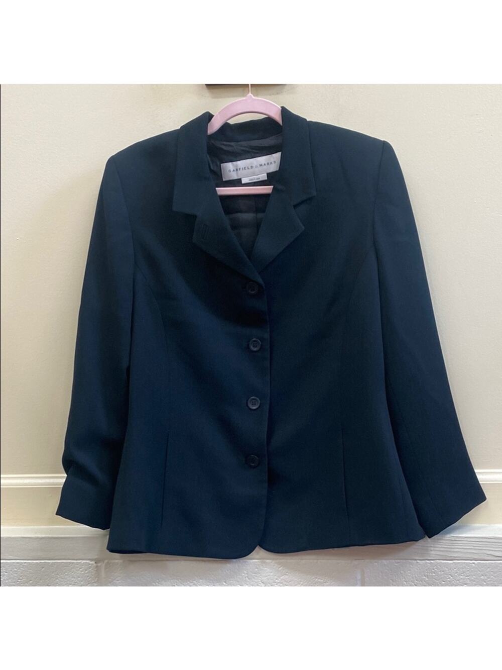 Garfield and Marks 14 Black Blazer Professional Tailored Jacket
